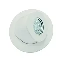 Downlight GU10 rund, svingbar GU10 IP20, hvid mat