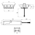 Downlight TALU Plug&Play rund, svingbar IP20, hvid mat dæmpbar