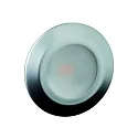 Indbygningslampe LARA AC LED rund IP44, chrom, mat, satin  6W 519lm 3000K 95° 95° CRI 80-89