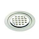 Downlight LARA rund IP40, jern børstet dæmpbar