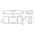 Rutec Projekt LED panel 620X620MM CASAMBI TW tunable white, UGR < 19, Casambi, dæmpbar 38W 4100lm 3000-6000K 120° CRI >80