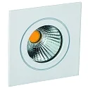 outdoor ceiling luminaire CIRDAN COB rigid, square IP55, white dimmable