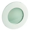 Indbygnings loftlampe CALINA COB rund, stiv IP54, opal, hvid, lakeret dæmpbar