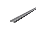 U-profil FUP18/7 V2 / 2M flad, aluminium anodiseret