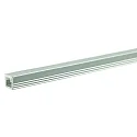 U-profil MUP6/6 MINI, aluminium anodiseret