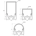 Rutec Projekt U-profil UP20/11, aluminium anodiseret
