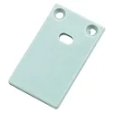 end cap UP20/11 / H37MM with feed-in option, aluminium