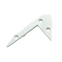 Endkappe STARI PROFILE DIRECT SP49/25 venstre, aluminium