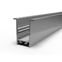 collar profile TKP25/42 / 2M set back, low, anodised aluminium