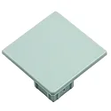 Endkappe EP30/30 firkantet, aluminium