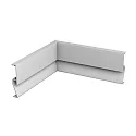 hjørnestik SOCKET PROFILE PFG401 hjørne indenfor, sølv