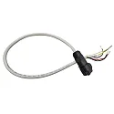 Tilslutningskabel VARDAFLEX PLATIN INGROUND (RUP-PGF901)- PLASTIC SCREWS 5-polet, RGBW, rustfrit stål 50cm