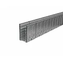 gulvindbygningsprofil PLATIN INGROUND 3D / BENDABLE - INOX  lodret, vandret, bøjelig, rustfrit stål