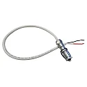 Tilslutningskabel VARDAFLEX PLATIN INGROUND 3D (RUP-PGF910) - INOX COUPLING 2-polet, rustfrit stål 50cm