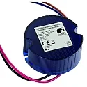 LED driver 700MA / 6-12W rund, med åbent kabel, konstant strøm, dæmpbar, blå
