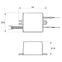Rutec Projekt LED driver 700MA / 23-5V DC / 1-3.5W konstant strøm, omskiftelig, hvid