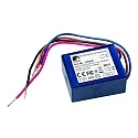 LED driver 600MA / 1.8W-6.6W / ACTIVE PFC konstant strøm, omskiftelig, blå