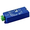 Dæmper 1-10V IN / PWM OUT / 12V-96W / 24V-192W 1 kanal, PWM-dæmpningsudgang, blå