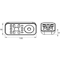 Rutec Projekt remote control HAND / RGB 4 channel