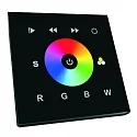 Berøringspanel 1 ZONE RGBW DMX TOUCH GLASS 4 kanal, DMX-styresignaludgang, sort