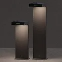 SIGOR battery solar lamp ALA GROUND MAXI with sensor IP65, graphite grey
