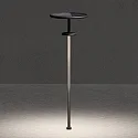 battery solar lamp PLANET B  with sensor IP65, graphite grey