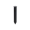 ground spike, graphite grey
