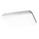 LED Loftlampe SQUARE, 26 x 26 x 4.3cm, med bevægelsessensor, IP20, 18W 3000K 1100lm, hvid mat / sølv