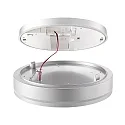 SIGOR LED Ceiling luminaire SPLIT, 270mm, 18/24W, 3000/4000K, IP54, 110°, 2000/2500lm, black