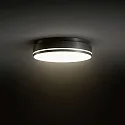 SIGOR LED Ceiling luminaire SPLIT, 270mm, 18/24W, 3000/4000K, IP54, 110°, 2000/2500lm, black