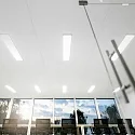SIGOR LED Overflademontering panel FLED til industri og håndværk, 230V, 30 x 120 x 2.7cm, UGR<22, 40W 3000K 4000lm 120°, hvid