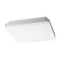 overflade lampe SQUARE 27 med sensor IP54, sølv 