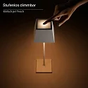 SIGOR battery table lamp NUINDIE square, CCT Switch, dimmable IP54, snow white dimmable