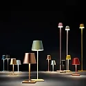 SIGOR battery table lamp NUINDIE square, CCT Switch, dimmable IP54, snow white dimmable