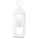 SIGOR battery floor lamp NUPHARE short, dimmable IP54, powder coated, white dimmable