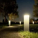 SIGOR LED Akku Sollampe NUSOLAR med sensor, IP54, højde 50cm, 2.2W 2700K 151lm, antracit