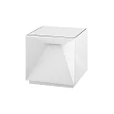 SIGOR battery table lamp NUTALIS 10X10CM cube shape, CCT Switch, with touch dimmer, with charger IP54, snow white dimmable