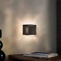 SIGOR battery table lamp NUTALIS MINI 8X8CM cube shape, CCT Switch, with touch dimmer, with charger, with wall mount IP54
