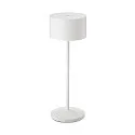 Batteri bordlampe VELUNA up / down, CCT Switch, sæt med 1, med touch-dæmper IP44, snehvide dæmpbar