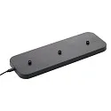 SIGOR Opladningsstation FACETTA & VELUNA 3-fold, sort