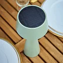 SIGOR Batteri bordlampe SOLINO IP44, salviegrøn dæmpbar