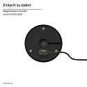 SIGOR Batteri bordlampe NUDROP CCT Switch, med touch-dæmper IP54, nat sort dæmpbar
