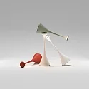 SIGOR Batteri bordlampe NUDROP CCT Switch, med touch-dæmper IP54, grafit grå dæmpbar