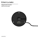 SIGOR battery table lamp NUDROP MINI CCT Switch, with touch dimmer IP54, night black dimmable