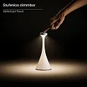 SIGOR battery table lamp NUDROP MINI CCT Switch, with touch dimmer IP54, fire red dimmable