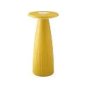 Batteri bordlampe NUFLAIR CCT Switch, med touch-dæmper, perforeret IP54, solgul dæmpbar