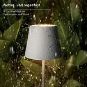 SIGOR battery table lamp NUINDIE USB-C up / down, with USB connection, CCT Switch, with touch dimmer IP54, fog grey dimmable
