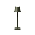 battery table lamp NUINDIE USB-C up / down, with USB connection, CCT Switch, with touch dimmer IP54, pine green dimmable