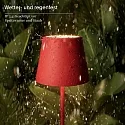 SIGOR battery table lamp NUINDIE USB-C up / down, with USB connection, CCT Switch, with touch dimmer IP54, fire red dimmable