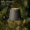SIGOR battery table lamp NUINDIE MINI USB-C up / down, with USB connection, CCT Switch, with touch dimmer IP54, graphite grey dimmable